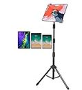 BROLAVIYA Tablet Tripod Floor Stand for Home,Office, Stage for All 9.5~14.5 Diagonal inches Large Display Devices