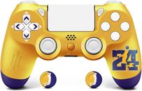 Custom Design Wireless P4 Controller Golden w/Thumb Grips For P4 Console