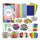 Kunfaya Creative Handcraft DIY Kids Craft Kit All in One Kids Crafts Toddler Activities Art and Crafts Supplies Set for School Project @6