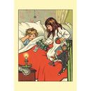 Buyenlarge 'Christmas Morning' by Rosa C. Petherick Painting Print in Gray/Green/Red | 36 H x 24 W x 1.5 D in | Wayfair 0-587-16652-5C2436