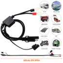 SAE to Ring Terminal Harness Accessory Cable Motorcycle Battery Charger Cord 1 I