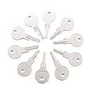 GZYF Set of 10PCS Ignition Keys, Ignition Keys Part Number 17063-G1 Compatible with EZGO TXT Medalist RXV Gas, Electric Golf Carts 1982, For ST sport utility vehicle