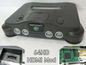 Nintendo 64 HDMI Mod con Digital 64HD y Deblur Feature N64 versión PAL Gamebox