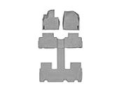 WeatherTech Custom Fit FloorLiner - 461578-1-2-3 - Complete Set (1st, 2nd, & 3rd Row) (Grey)