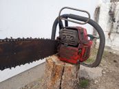  Shindaiwa 680 Professional Chainsaw. Pulls Over. Lots Of Compression. Full Wrap