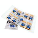 EEEEE 61 Values (Pack of 1095) 1% 0.25w Resistor Book kit, 1Ω-10MΩ RoHS Compliant for Arduino, Assorted resistors Set, Assortment ohm Pack (Ω, K, M)