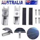 Solar Panel Rail Bracket Fixing PV End/Middle Clamp Mounting 30mm/35mm  Silver