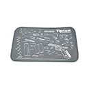 Tipton Glock Maintenance Mat with Handgun Schematic and Neoprene Construction for Pistol Cleaning