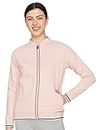 Van Heusen Women Athleisure Functional Pocket Jacket - Relaxed Fit, Soft Handfeel_66604_Silver Pink_S