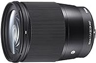Sigma 16Mm F/1.4 Dc Dn Contemporary Lens for Sony E Mount Mirrorless Cameras (Aps-C Format, Black)