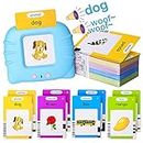 Talking Flash Cards Early Educational Toys for 3 4 5 6 Year Old Baby Boys Girls, Preschool Learning Reading Machine with 224 Words, Montessori Interactive Gift for Kids Toddlers