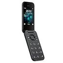 Nokia 2660 Flip 4G Volte keypad Phone with Dual SIM, Dual Screen, inbuilt MP3 Player & Wireless FM Radio | Black