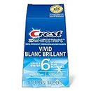 Crest 3D White Teeth Whitening Kit Whitestrips Classic Vivid 10 Treatments, 20 Individual Strips
