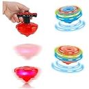 Toy Imagine™ Lattoo Spinning Launcher Gyro Top with Flashing Led Light Beyblade (Color May Vary).