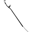 Ford 351 Engine Dipstick and Tube, Chrome Steel, Engine Specific Fit (Black)