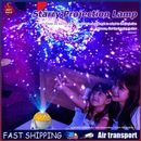 7 in 1 LED Projector Night Light Galaxy Starry Sky Projection Lamp for Bedroom F