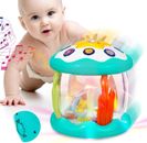 BOMPOW Baby Light up Musical Toys 12-18 Months Learning Crawling Toys Infant
