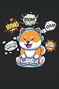 Gaming Hund Shiba Inu: Gaming Hund Shiba Inu Notizbuch - Tolles liniertes Notizbuch - 120 Seiten um Gedanken, Ideen und Eindrücke festzuhalten. ... Videospiele, Konsolen und Controller lieben