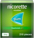 Nicorette menta fresca 2 mg gomma 210 pezzi confezione da 6 07-2025- scadenza