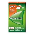 Nicorette Gum - Fresh Fruit - 2mg - 30's