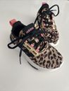 Adidas Cloudfoam Leopard / Cheetah Print Girls Shoes Size 11 Kids Pre-owned