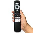 Universal Replacement Remote Control Compatible for TCL 4K UHD LED Smart TV 4 5 6-Series
