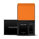 Villain Luxury Woody Spicy Perfume For Men with Patchouli, Cedarwood | Long lasting Fragrance Scent 100 + 20 ml pack | Fragrance Gift set for Men