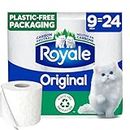 Royale Original Recyclable Paper Pack, 9 Equal 24 Toilet Paper Rolls, 327 Sheets per roll