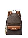 Michael Kors Maisie Extra-Small Logo 2-in-1 Backpack (Brown Signature)