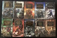 10 libros de herejía de Horus Warhammer 40K ~ Dan Abnett, Graham McNeill, James Swallow+