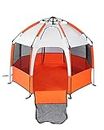 Swished Pop-up Tent - Clearance Offer - Limited Time - 2022 Summer Range - Hermes Orange [No Blinds - with Cover]