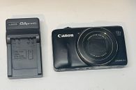 Canon PowerShot SX600 HS Digital Camera Black 16MP 18x Zoom WiFi Bundle Tested