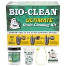 Bio-Clean Ultimate Drain Cleaning Kit Cleans Drains- Septic Tanks - Grease Tr...