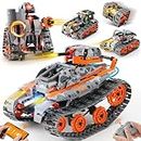 YOIFOY 5in1 Remote & APP Controlled STEM Building Toys for Boys 6 7 8 9 10 11 12+,STEM Projects for Kids Ages 8-12,RC Car/Tank/Bulldozer/Robot/Tracked Racer Technic Set (554 Pieces) - New in 2023