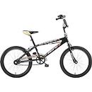 Hero Rotor BMX Pro 20T Single Speed Junior Bicycle (Black) 13.5 Inch Steel Frame, Ideal for Unisex-Youth, Rigid