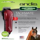 TackMate Adjustable Blade Equine Clipper, 1.1 LBS, Red