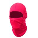 Pasamontañas Bufanda Protector UV Rosa Oscuro para Deportes al Aire Libre Esqui