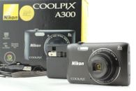 [COMO NUEVO en Caja] Cámara digital Nikon COOLPIX A300 negra 20,0 MP de JAPÓN #123