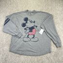 NEW Y2K Disney American Original Spirit Jersey Shirt Mickey Mouse XL Adult Gray