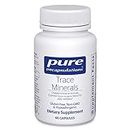 Pure Encapsulations Trace Minerals - Multimineral Supplement - Mineral Supplement - Supports Metabolism & Cellular Function* - Gluten Free & Vegan - 60 Capsules