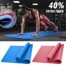 Thick Gym Exercise Mat Yoga Mat Pilates Workout Pad Non Slip Home Class Fitness