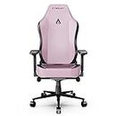 Cybeart | Pretty Pink Gaming/Office Chair | 4D Armrest | Inbuilt Lumbar Support | Supreme PU Leather, Ergonomic, Recline & Tilt