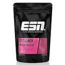 ESN Designer Whey Protein Pulver, Vanilla, 1 kg, Bis zu 23 g Protein pro Portion, ideal zum Muskelaufbau und -erhalt, geprüfte Qualität - made in Germany