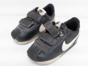 Nike Cortez Basic Size 7 Toddler Shoes Black/White  904769 001 Used Shape
