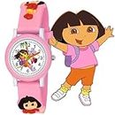 SELLORIA White Dial Dora Love Watch Series Analogue Girl's Kids Watch