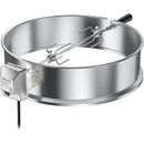 TURBRO Stainless Steel Rotisserie Ring Kit for 22 Inch Charcoal Kettle Grill Steel in Gray | 6.75 H x 27.5 W x 22.5 D in | Wayfair RK22