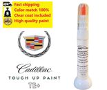 For CADILLAC DTS WHITE DIAMOND 800J, 981J, GBN Touch up paint pen with brush