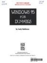 Windows 95 for Dummies -