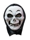BookMyCostume Skeleton Ghost Mask Adult & Kids Fancy Dress Costume Accessory for Halloween