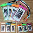 Waterproof Phone Mobile Cover Phone Transparent Protection Luminous Accessories,